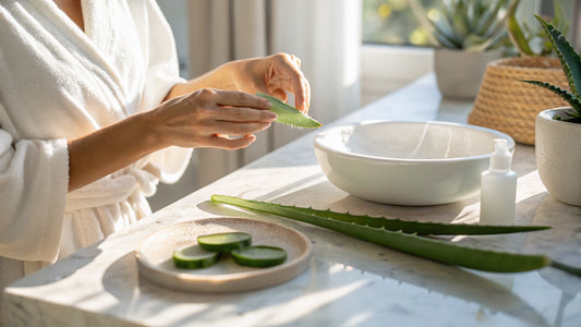Aloe Vera Gel gegen trockene Heizungsluft: Feuchtigkeitspflege fürs Büro