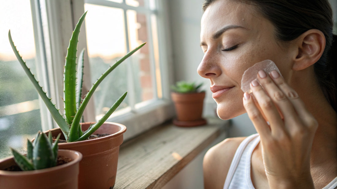 Trockene Haut im Büro: Aloe Vera Gel gegen Heizungsluft