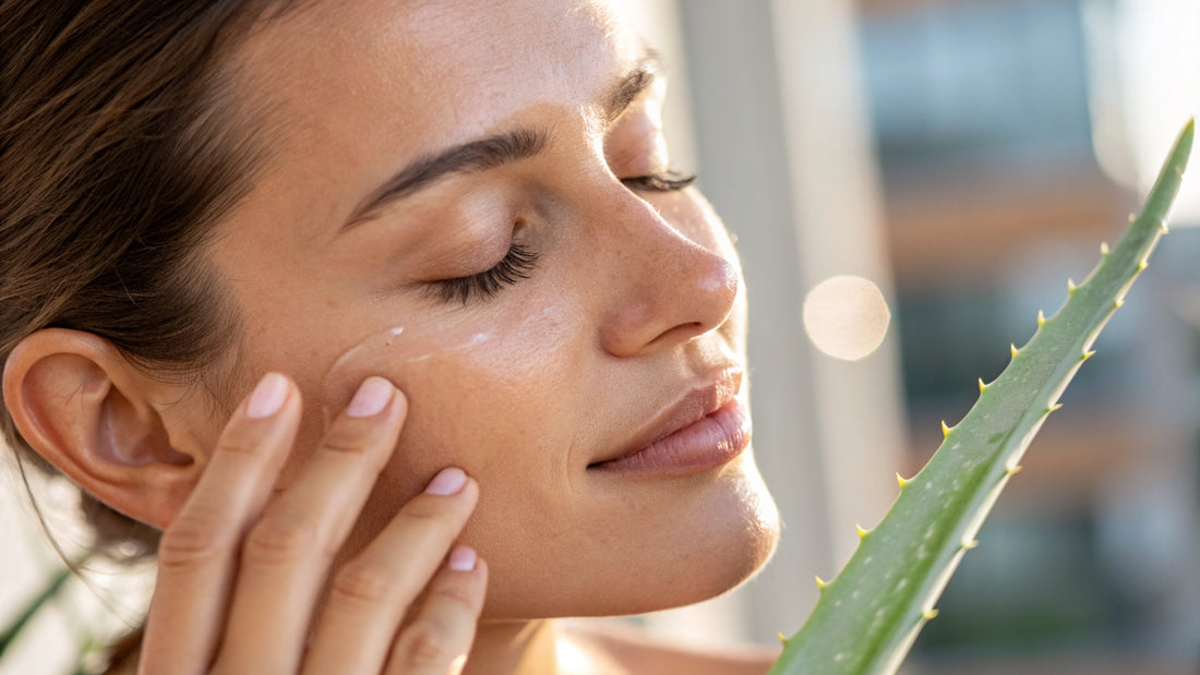 Aloe Vera Gel gegen trockene Heizungsluft: So bleibt die Haut im Büro geschmeidig