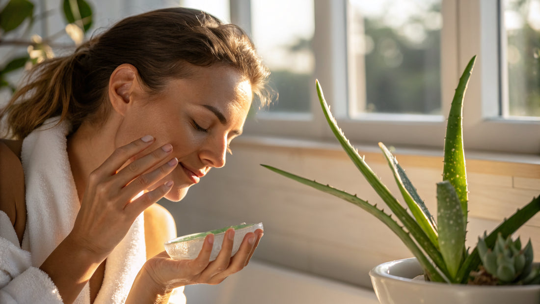Aloe Vera Gel gegen trockene Heizungsluft: So schützt du deine Haut im Büro