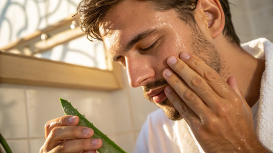 Best vegan skincare for men: a simple 3-step routine with aloe vera