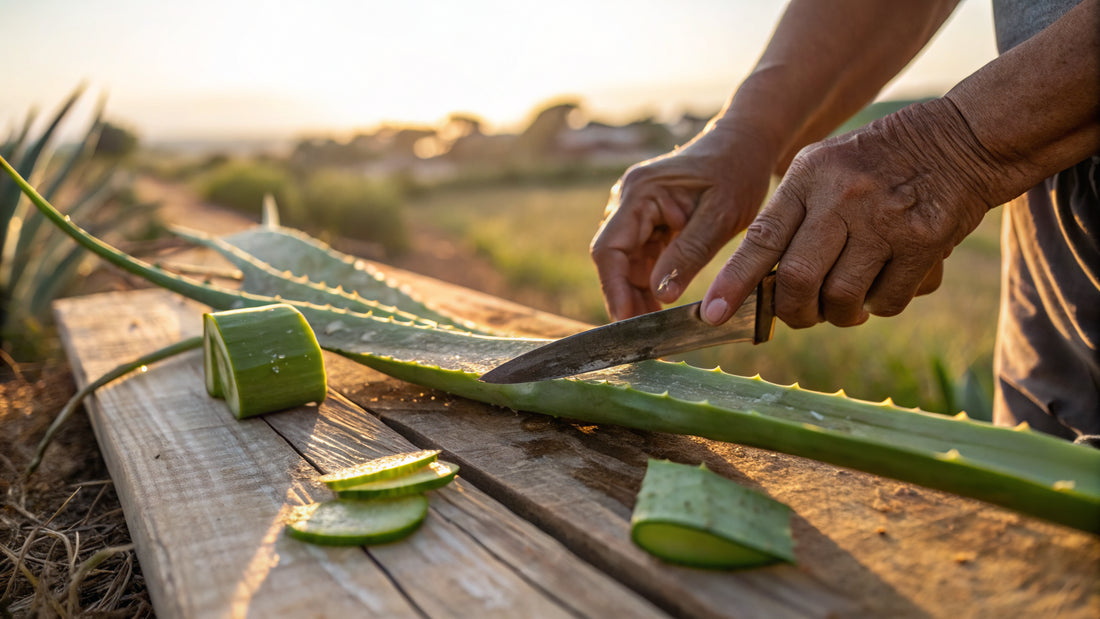 Cultivo Sustentável de Aloe Vera no Algarve: Da Plantação ao Produto