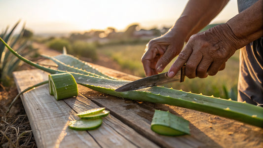 Cultivo Sustentável de Aloe Vera no Algarve: Da Plantação ao Produto