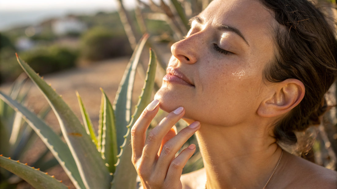 Aloe Vera Gel gegen trockene Heizungsluft: Hautpflege fürs Büro