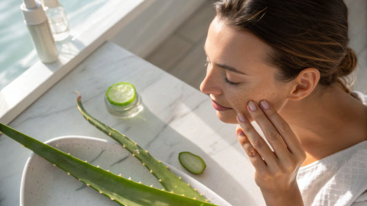 Aloe Vera Gel gegen trockene Heizungsluft im Büro: So bleibt die Haut hydratisiert
