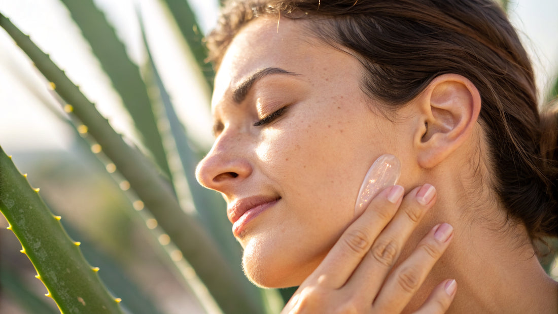 Aloe Vera Gel gegen trockene Heizungsluft: So pflegt man Büro-Haut richtig