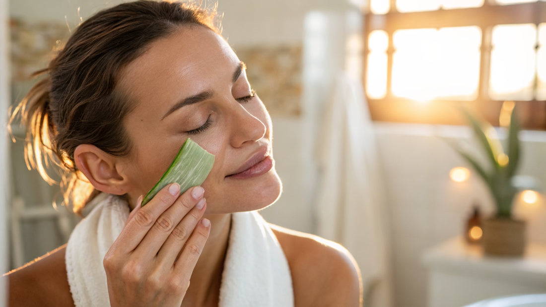 Aloe Vera gegen trockene Heizungsluft: Die 3-Schritt-Routine für das Büro