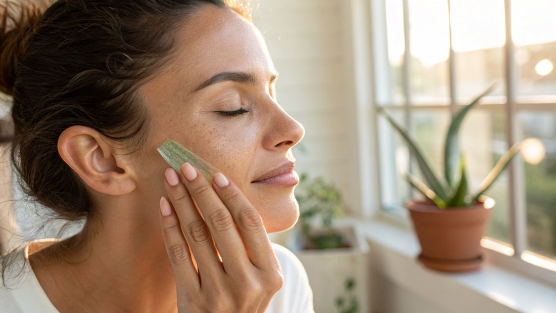 Aloe Vera Gel gegen trockene Heizungsluft: So bleibt deine Haut im Büro hydratisiert