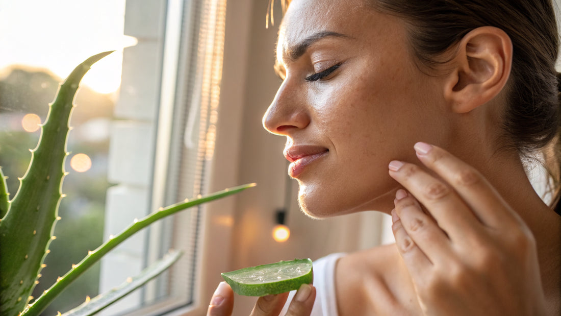 Aloe Vera Gel gegen Heizungsluft: Feuchtigkeitspflege für trockene Haut im Büro
