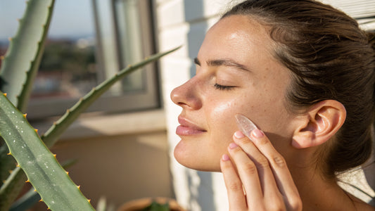 Aloe Vera Gel gegen trockene Haut im Büro: Feuchtigkeitsverlust durch Heizungsluft beheben