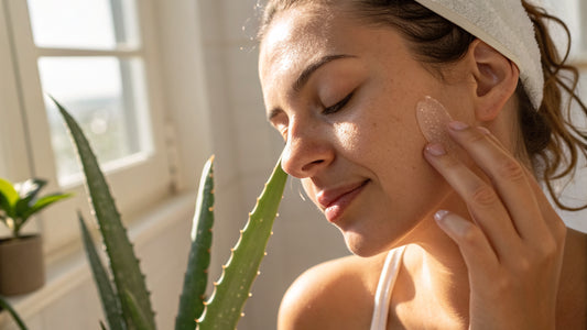 Aloe Vera Gel gegen trockene Heizungsluft: So pflegt deine Haut im Büro