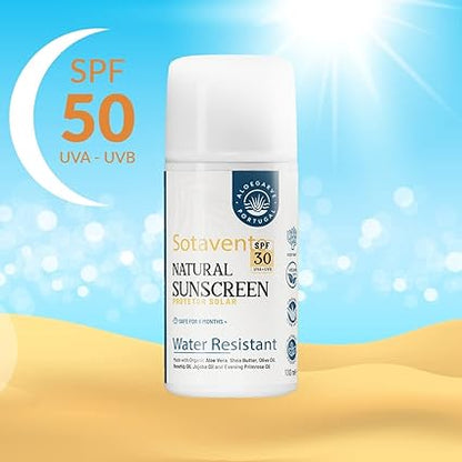 Natural Sunscreen SPF30 "Sotavento" 100ml