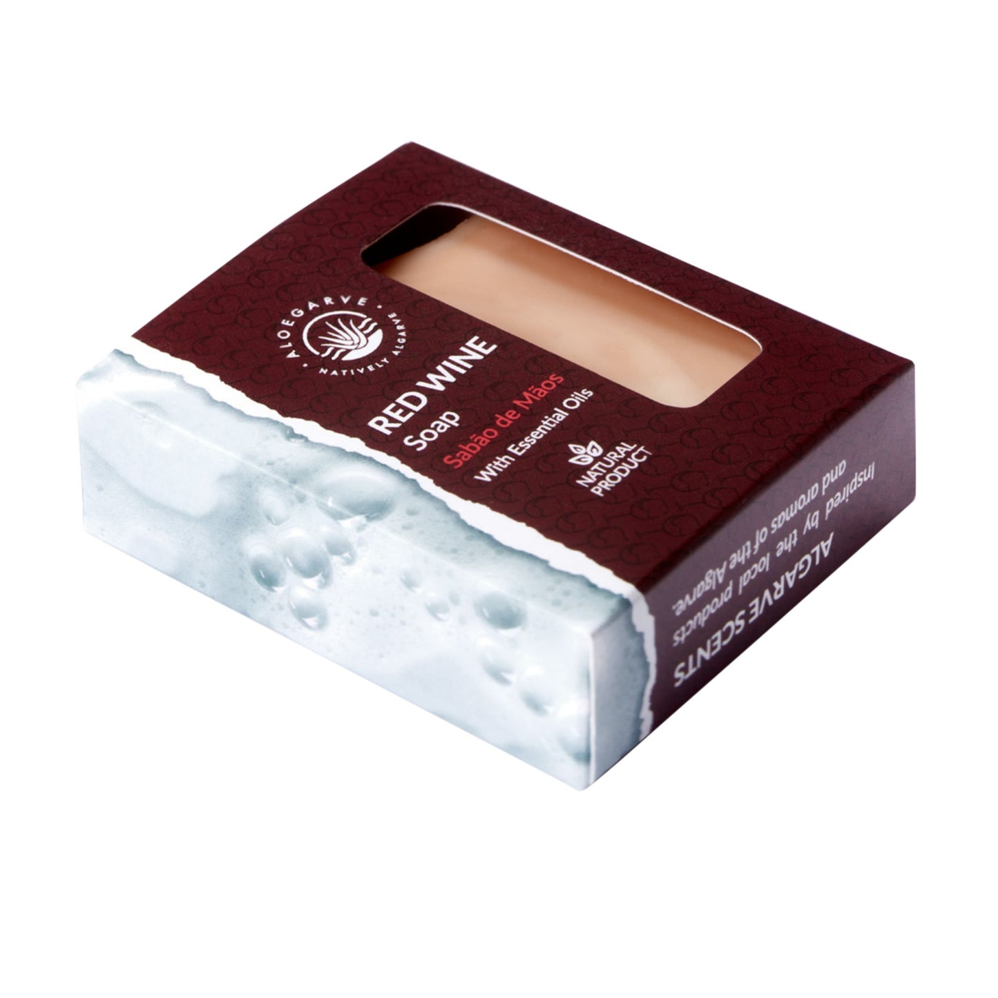 "Indulge Red" - Red Wine Soap Bar 100g