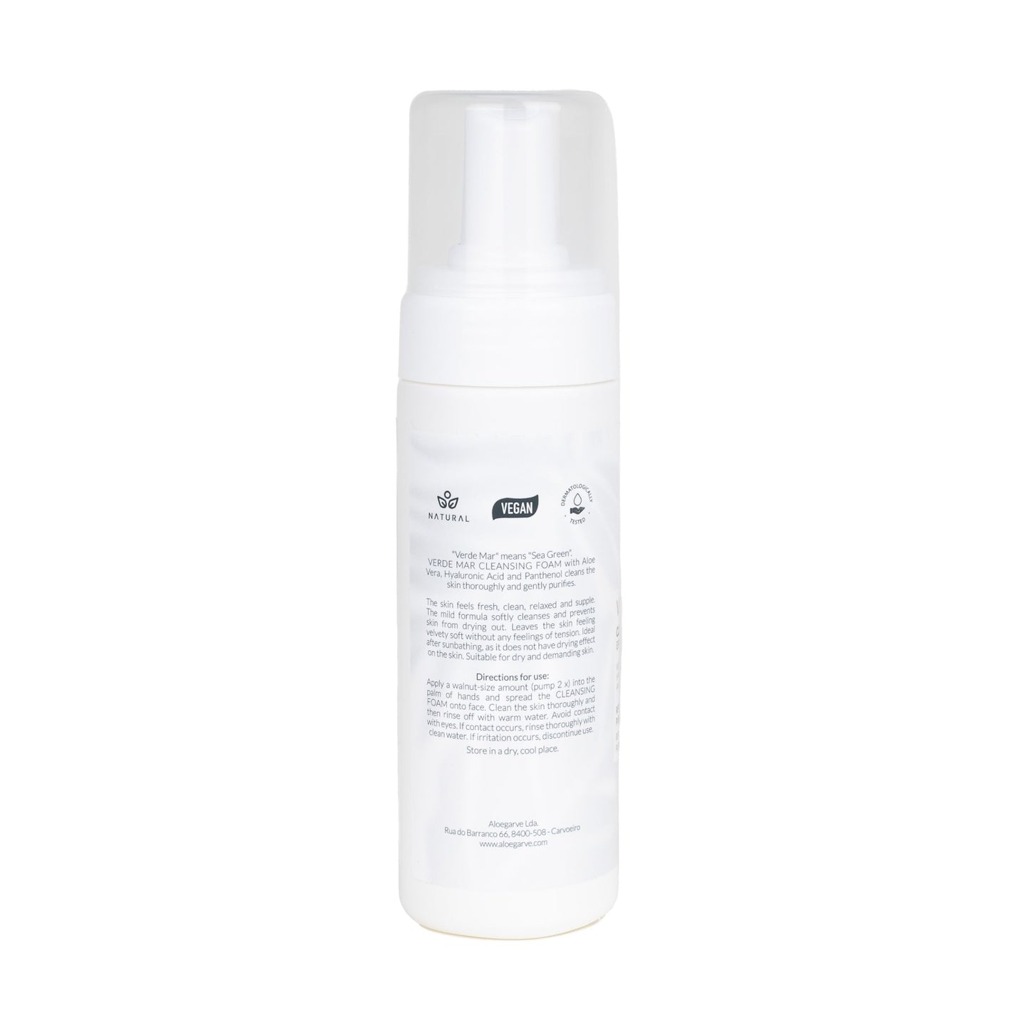 Limpeza facial profunda "Verde Mar" 150ml